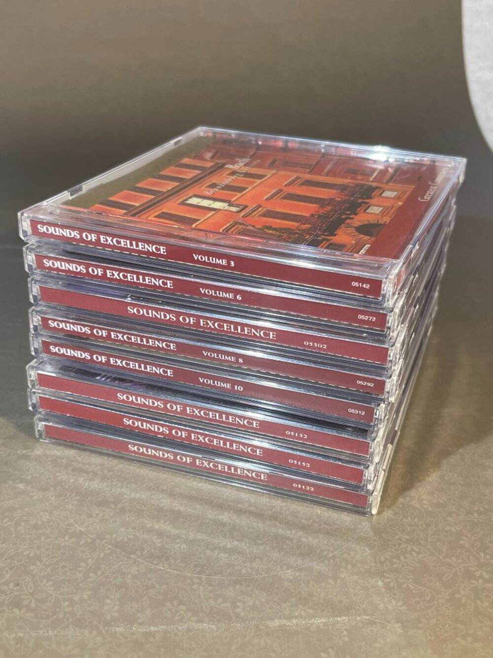 Sounds of Excellence Classical Music on CD (note for list) (Inv#2107)